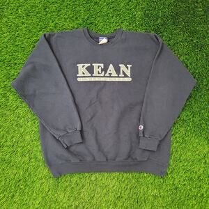 Vintage Kean University Sweatshirt Womens XL 25x25 Baggy Y2K
